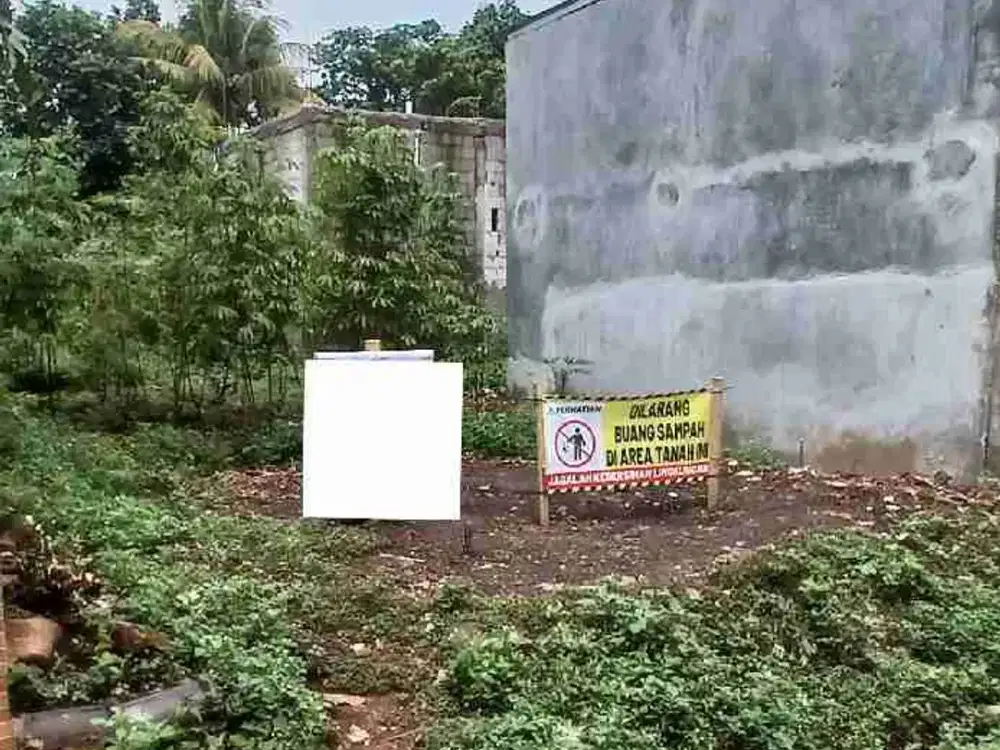 Kavling murah di Leuwinanggung Tapos Depok dekat komp. The Address Cibubur
