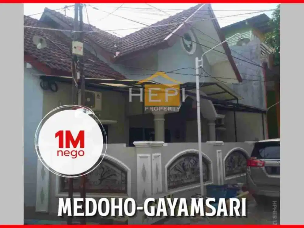 Rumah Dekat Kota di Medoho Gayamsari Semarang Timur