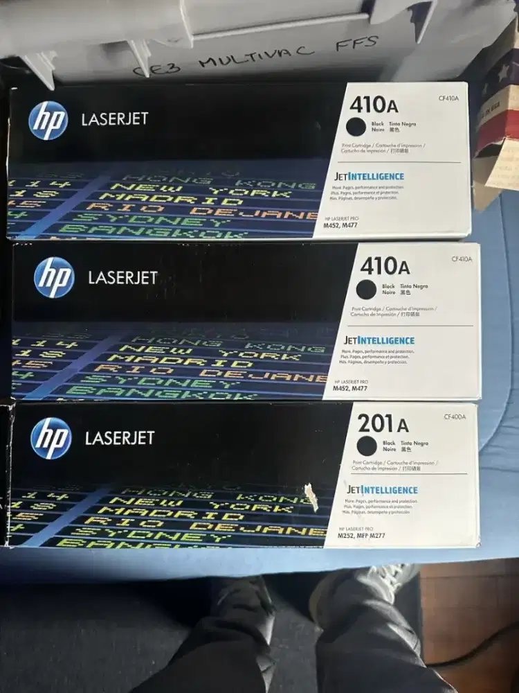 Jual beli tinta cartridge toner LaserJet bekas dan baru