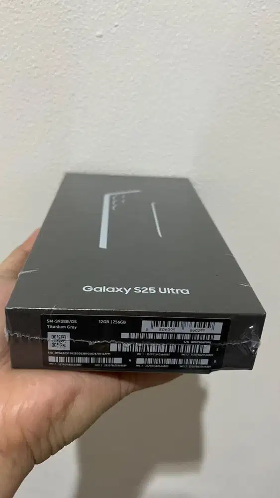 Samsung S25 Ultra Baru - Titanium Gray 256Gb