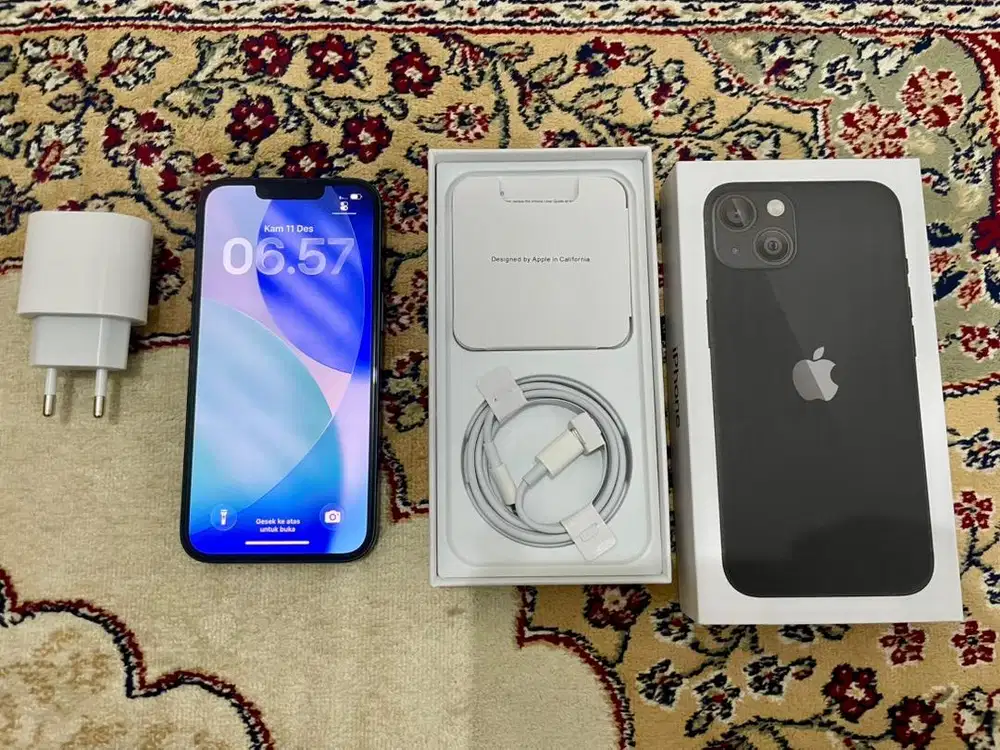 Apple Iphone 13 256gb Midnight ex ibox resmi Indo