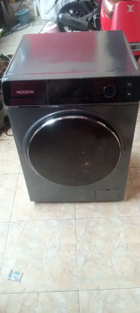 Mesin cuci front loading Modena 11 kg