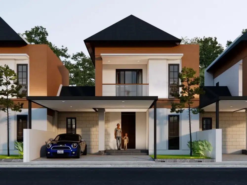 Rumah Murah 2 Lantai Dekat Pasar Jangkang Ngaglik, Sleman