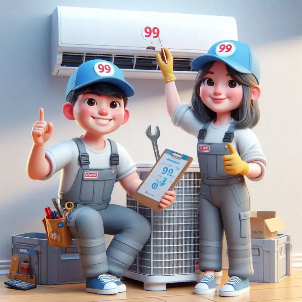 Service Ac,Mesin Cuci,Kulkas,Pompa Air dan Bongkar Pasang AC.