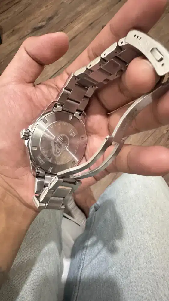 Jual cepat Tag heuer Aquaracer Cal5 Green Dial 43 mm