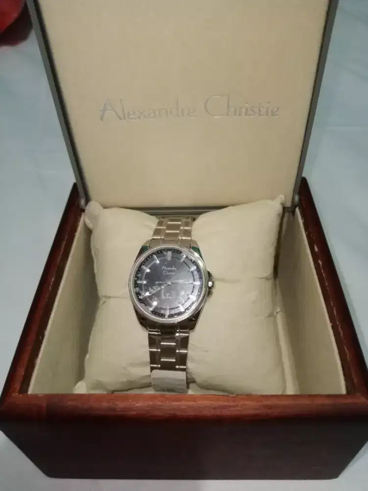 jam tangan alexander christie classic steel