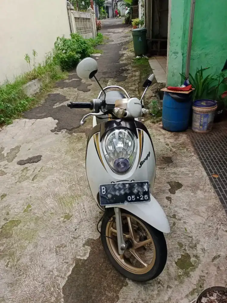 Motor Honda Scoopy Karbu Tahun 2012