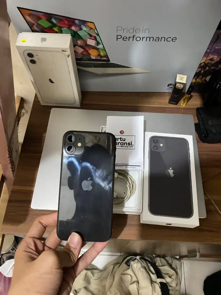 iphone 11 64  gb fullset black