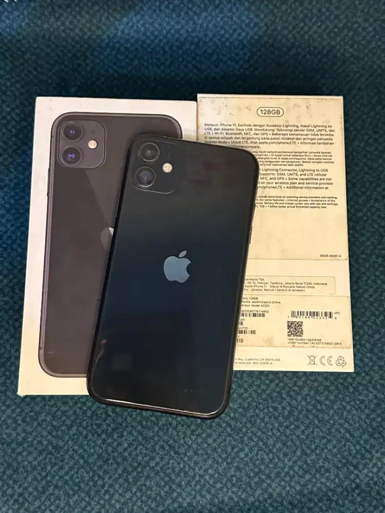IPHONE 11 BLACK 128GB IBOX