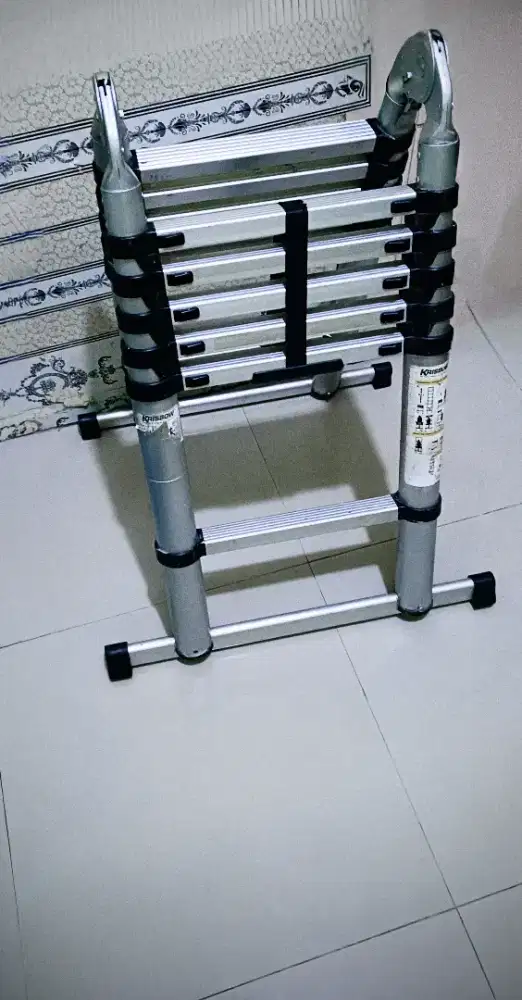 Tangga teleskopik double