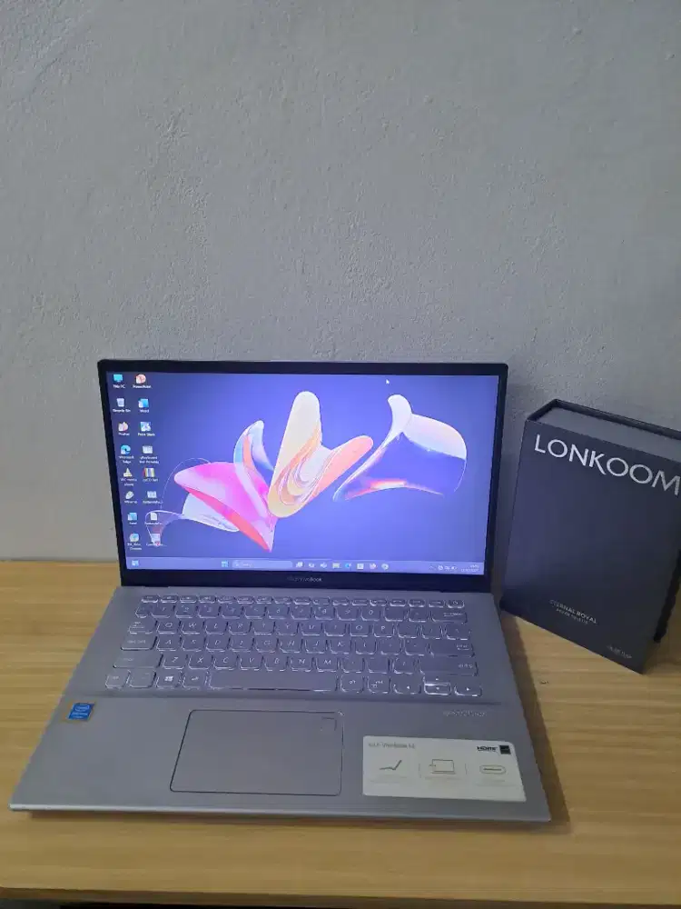 Asus vivobook 14 silver si imut mungil