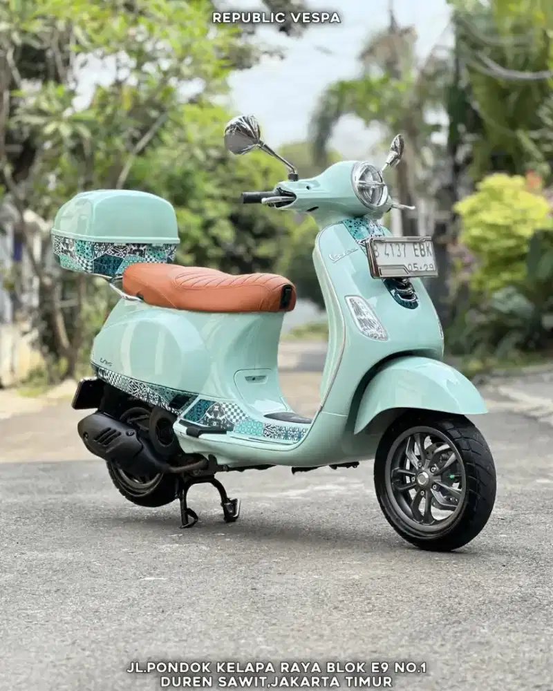 DIJUAL PIAGGIO VESPA LX 125 BATIK IGET LED TH 2023 PERFECT CONDIITON