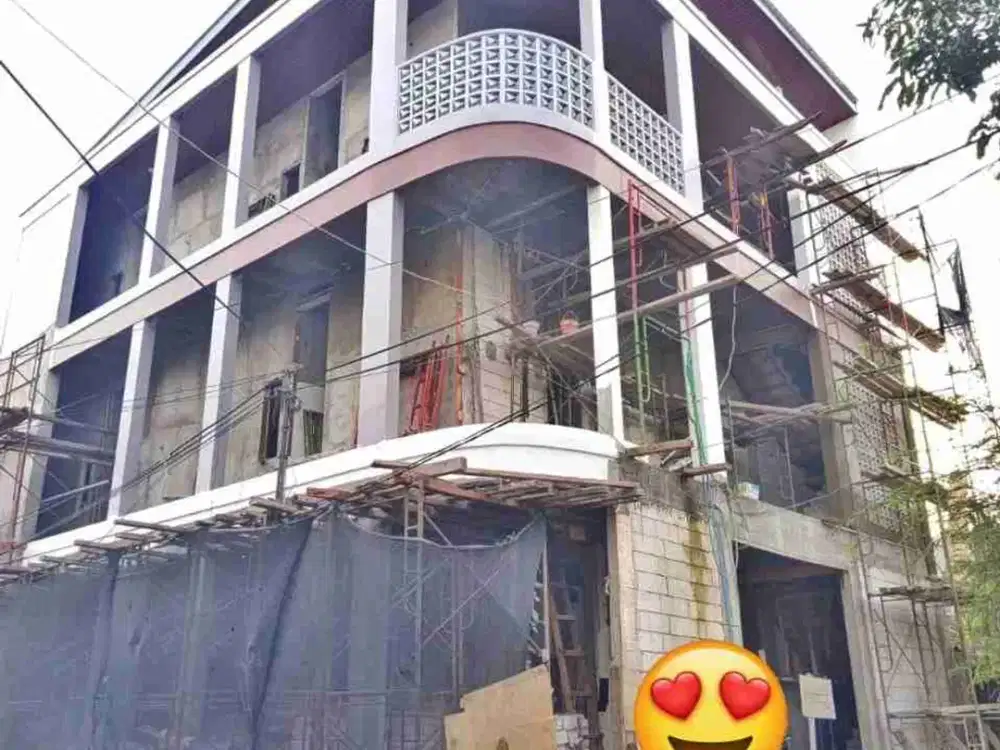 Dijual Progres Rumah Kost 30+1 Kamar Furnish Perum Gunungsari Indah Wiyung Surabaya