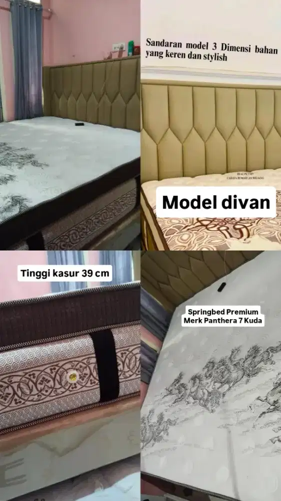 Springbed Divan Kasur Orthopedic