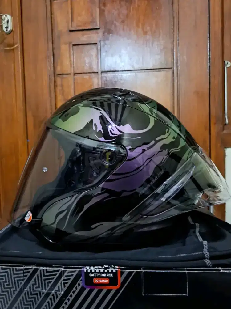 Helm Gt NJS kairoz Nebulasky Purpel ! KONDISI BARU BLM PAKAI