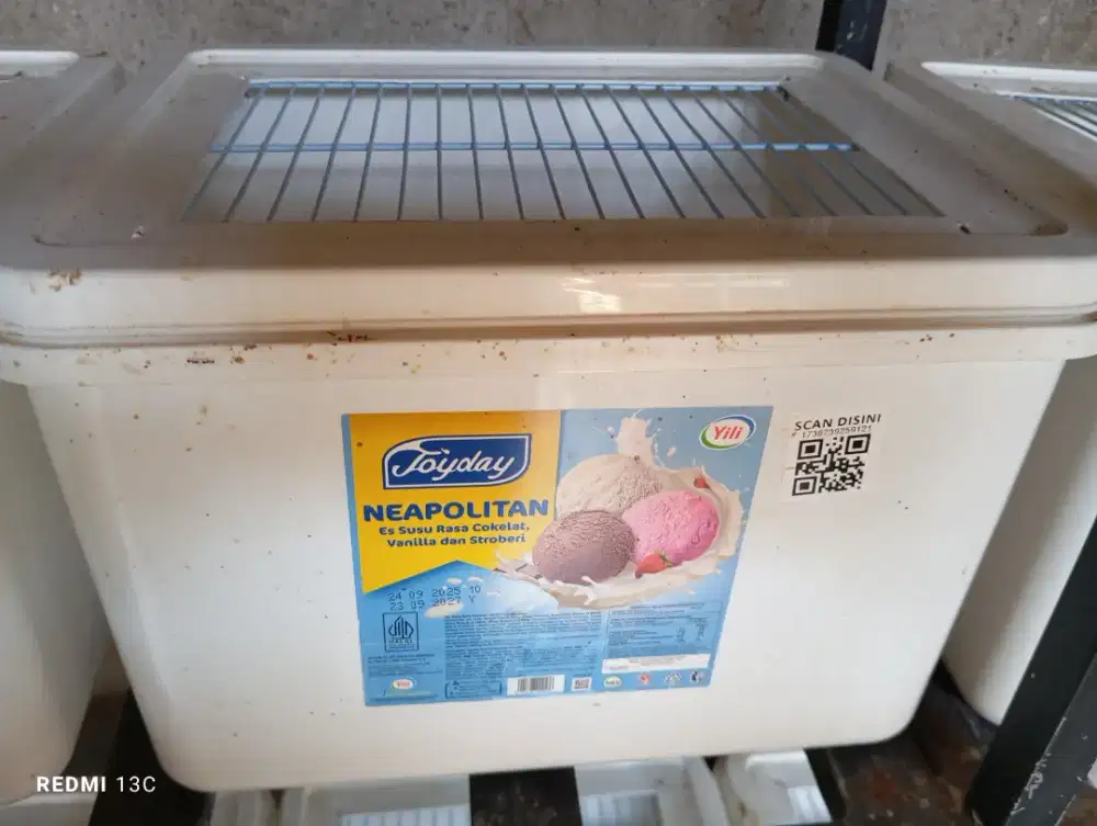 Box ice cream wadah hamster