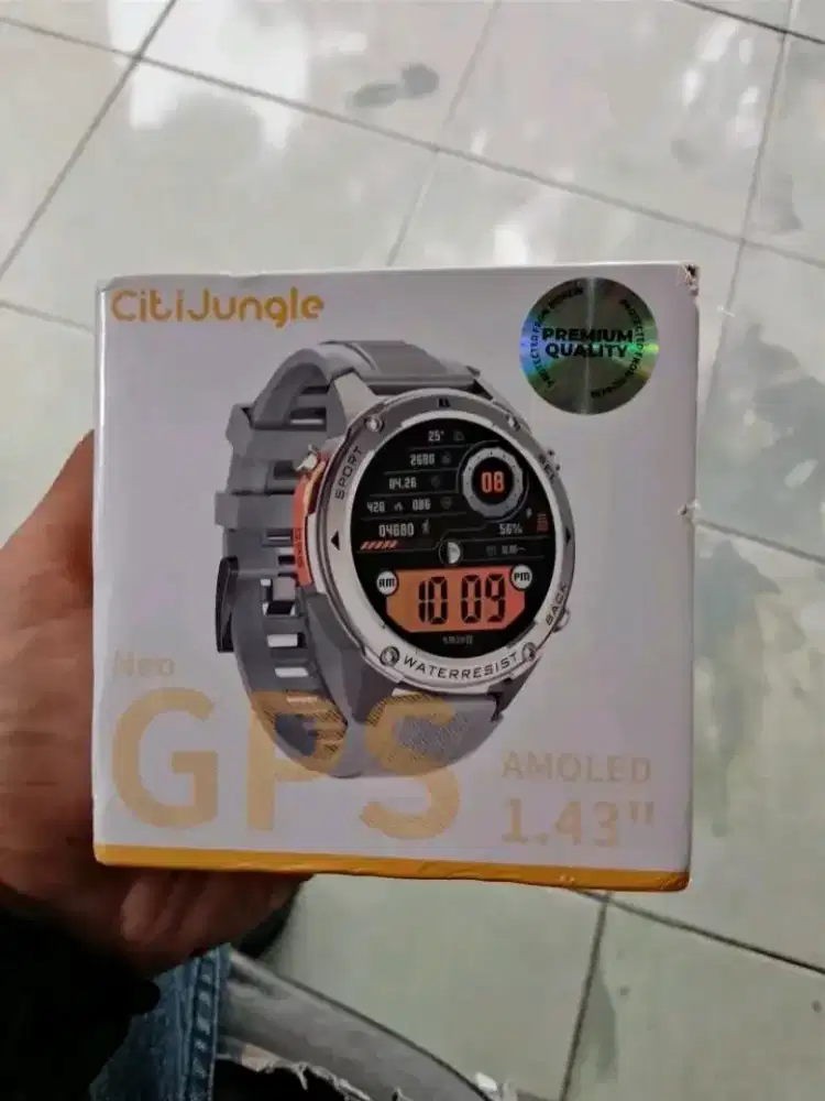 Jam tangan city jugle | Neo GPS AMOLED 1,43