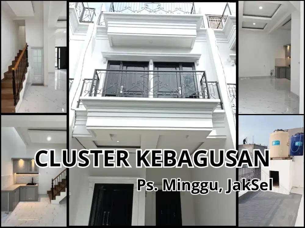 Jual Rumah Cantik American Classic Kebagusan Pasar Minggu