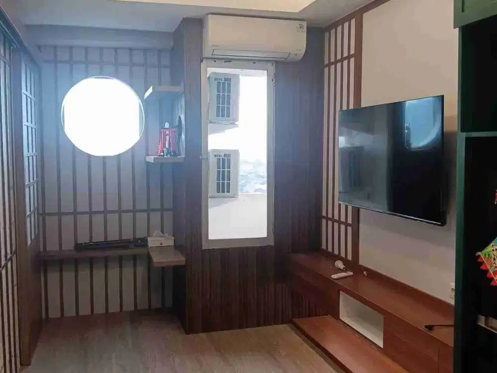 PUNCAK PERMAI JAPANESE STYLE ‼️ Apartemen 2BR Full Furnished dekat Pakuwon Mall Surabaya Barat