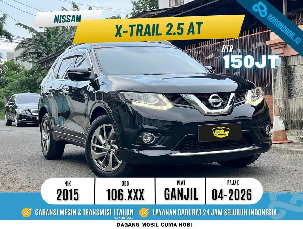SUV Nyaman | Nissan Xtrail 2.5 Metik 2015 Hitam