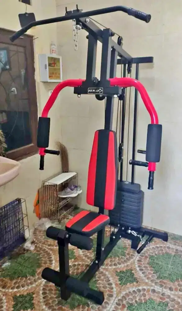 HOME GYM 1 SISI FIT PLAY BEBAN 50 KG ALAT FITNESS