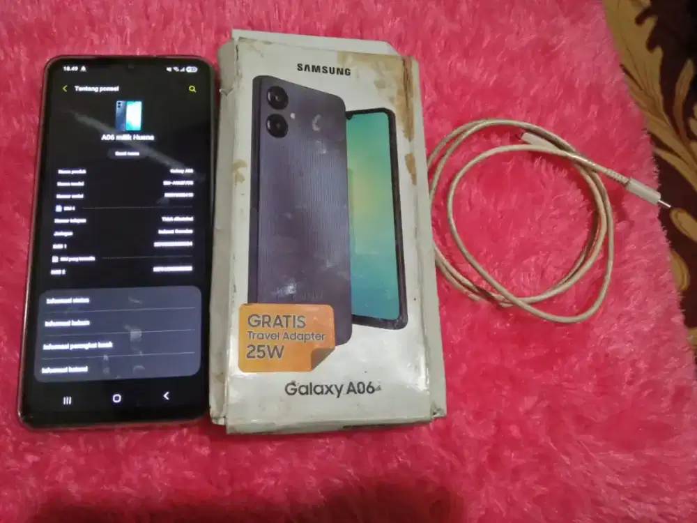 Samsung a06 ram 6+6/128