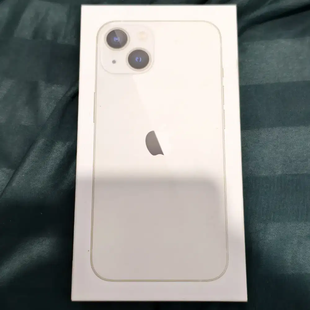 Iphone 13 starlight 128gb new segel garansi resmi