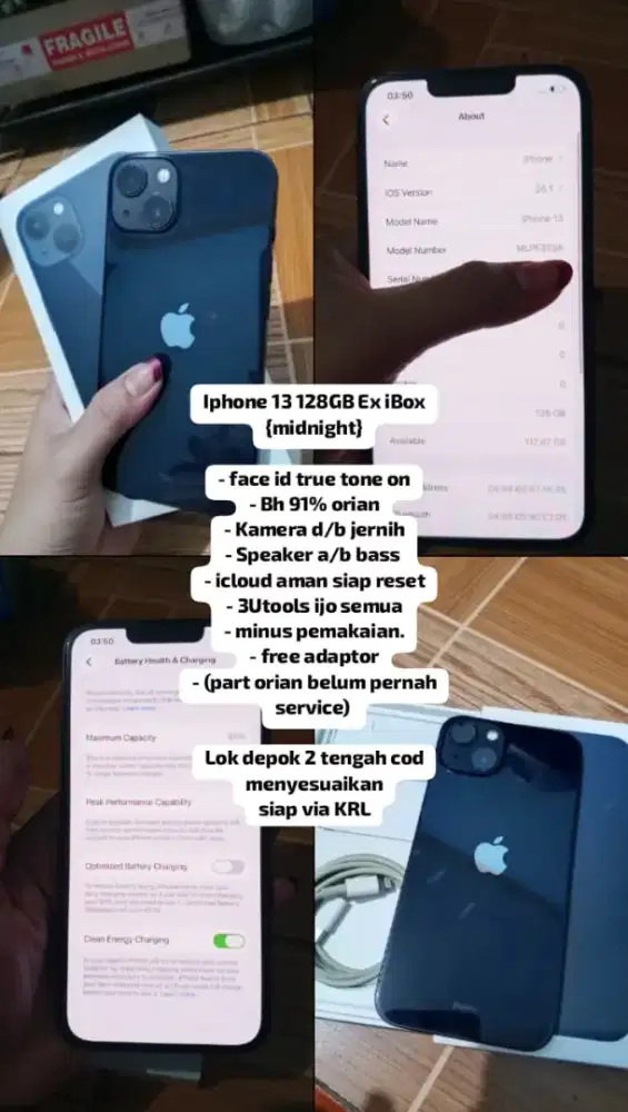 Iphone 13 128GB ex iBox