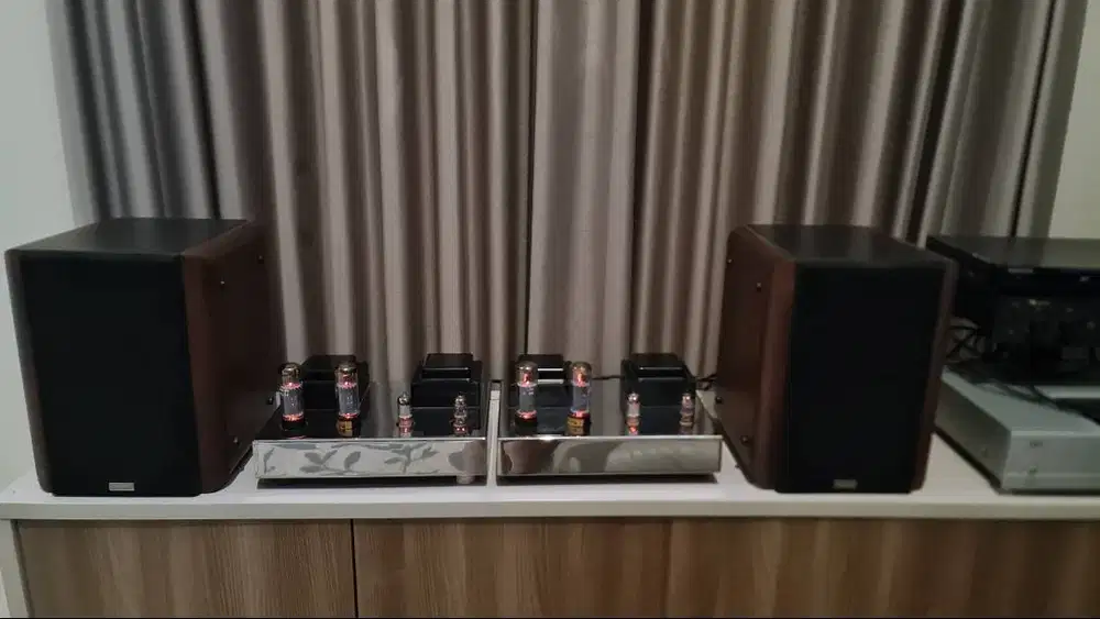 Amplifier Tabung Monoblok Klimo Kent Chrome Edition