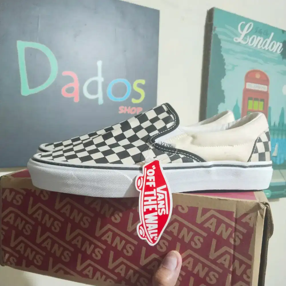 Sepatu vans chekckerboard