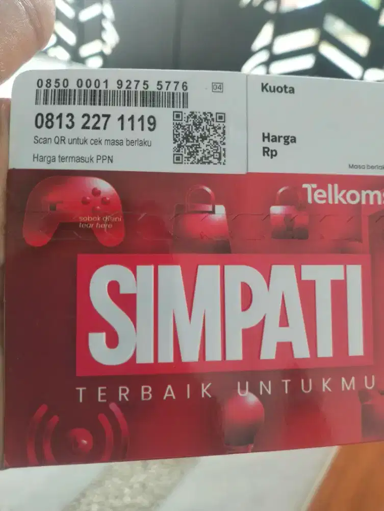 Nomor cantik simpati Telkomsel 11 digit