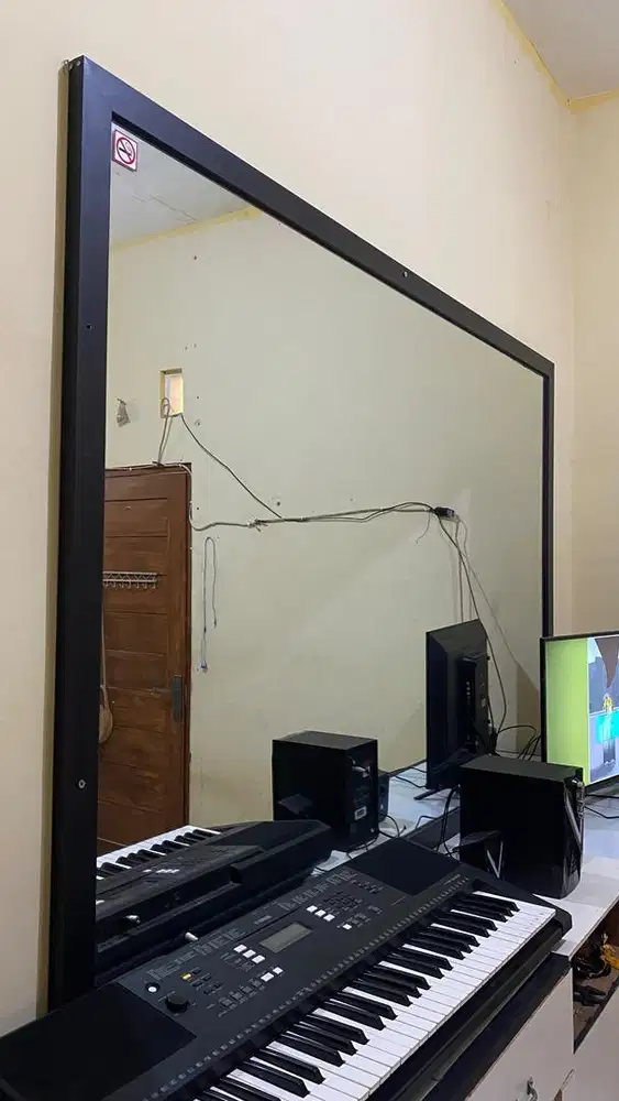 CERMIN SIAP PAKAI SDH ADA FRAME NYA