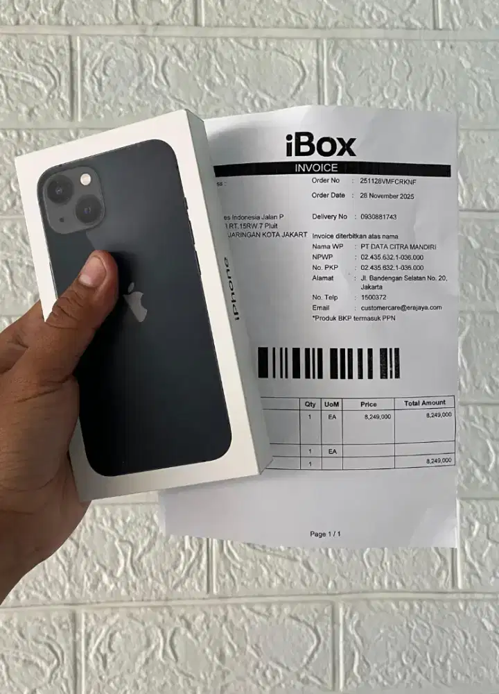 iPhone 13 BNIB New Segel Garansi iBox