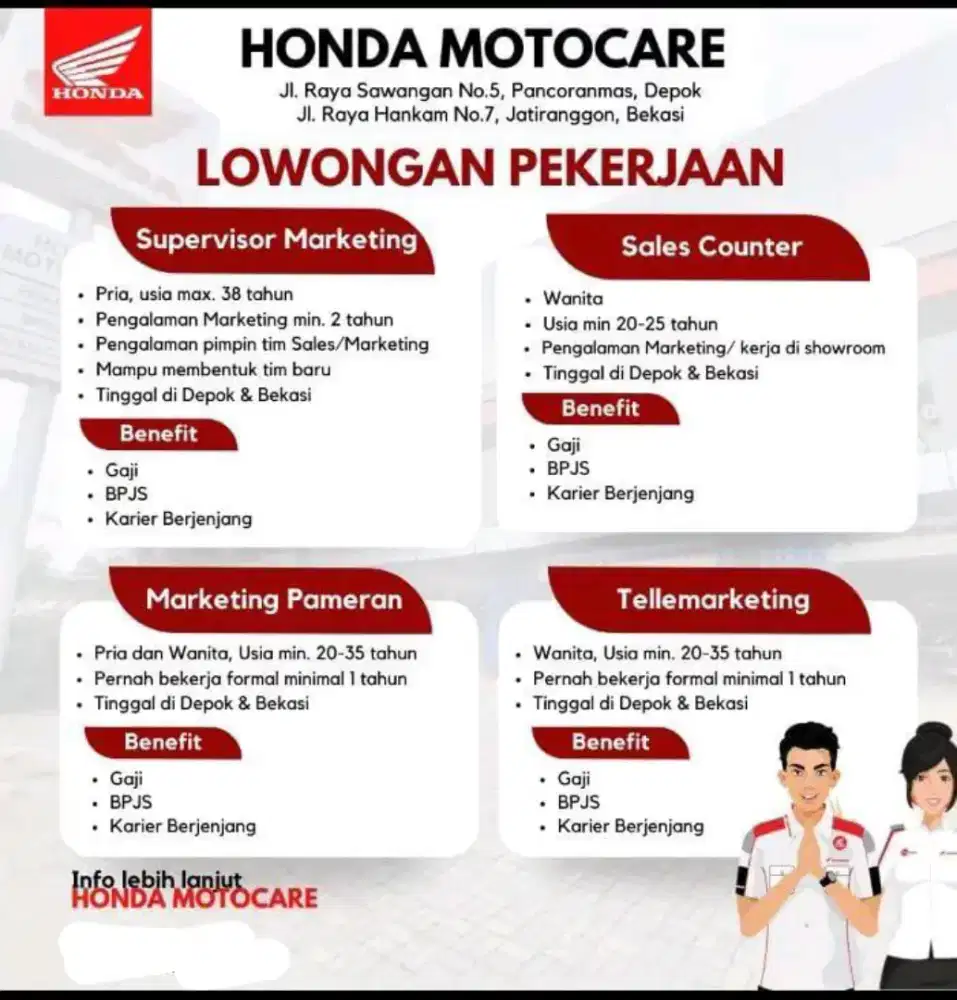 Marketing Executive Honda