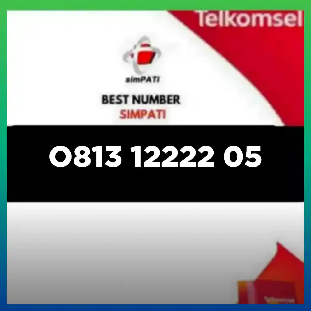 Perdana Nomor Cantik Simpati 11 digit Telkomsel Super 10 digit