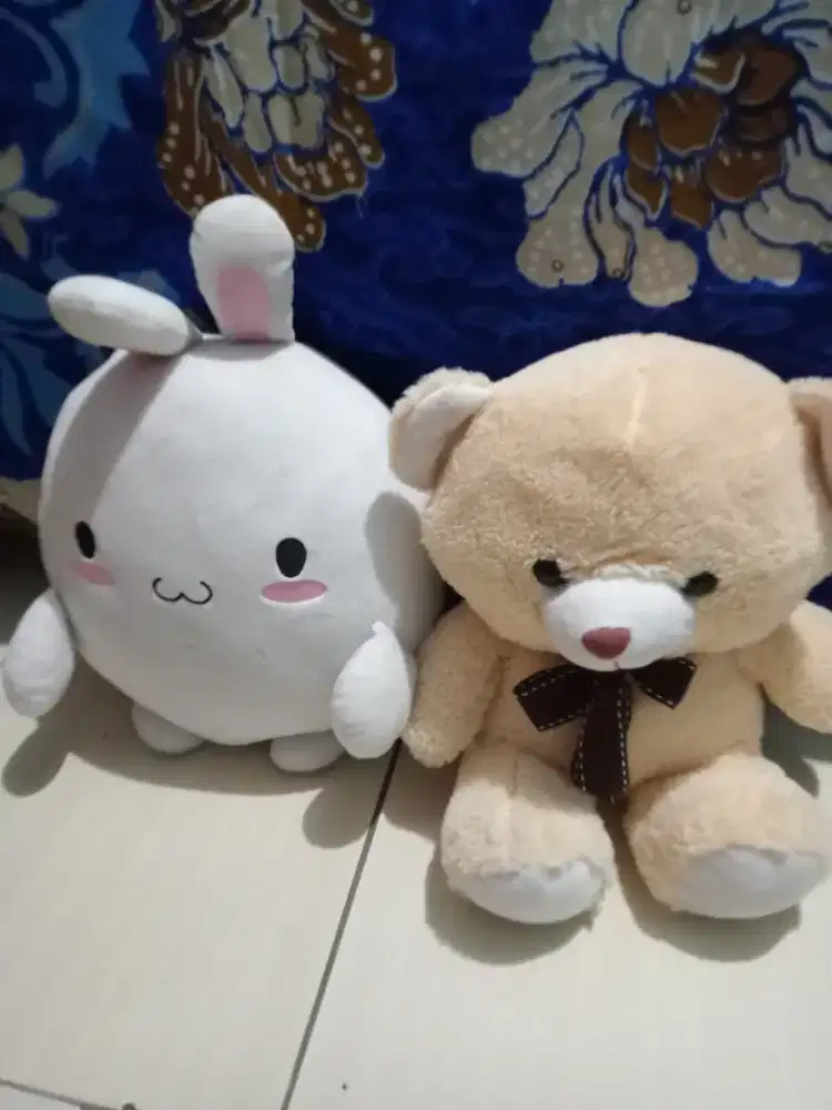 Boneka beruang & kelinci