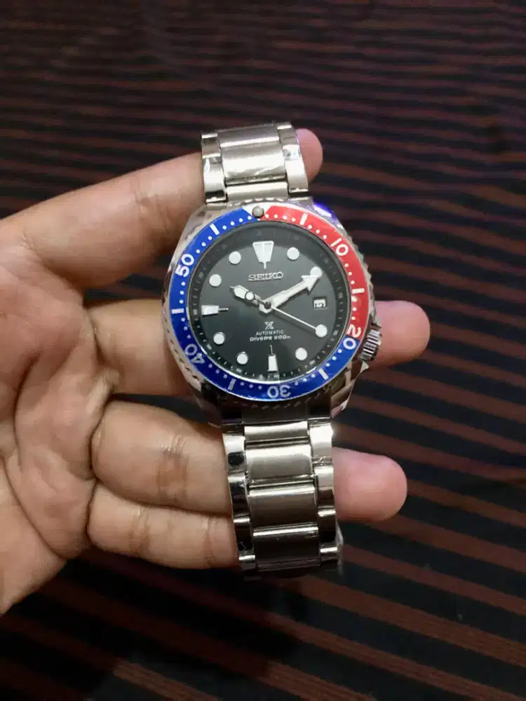 Seiko Prospex Diver Automatic Pepsi – Kondisi Baru