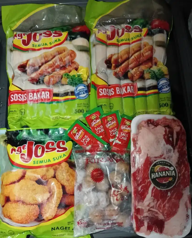 Paketan Sosis slice lengkap