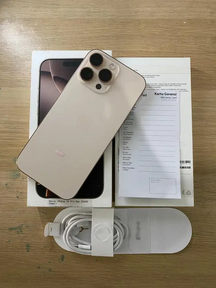 iphone 16 promax 256gb desert ibox
