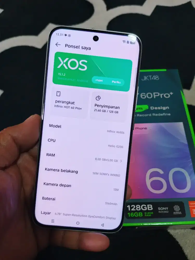 Infinix hot 60 pro plus 8/128