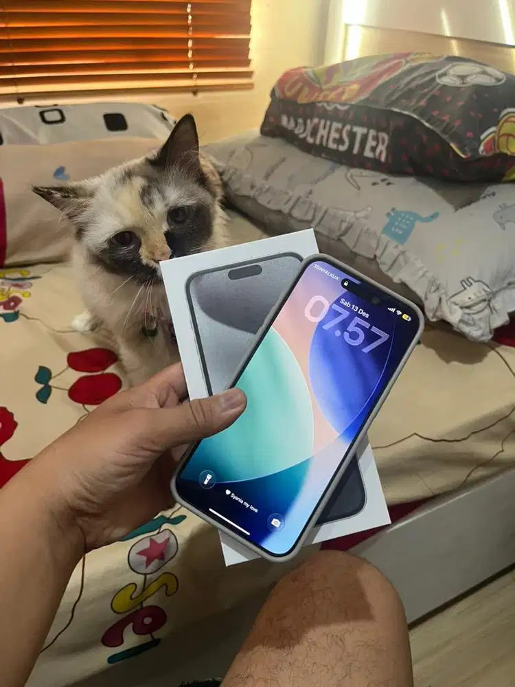Iphone 15 Pro max Resmi ibox 256 gb No minus Mulus lengkap
