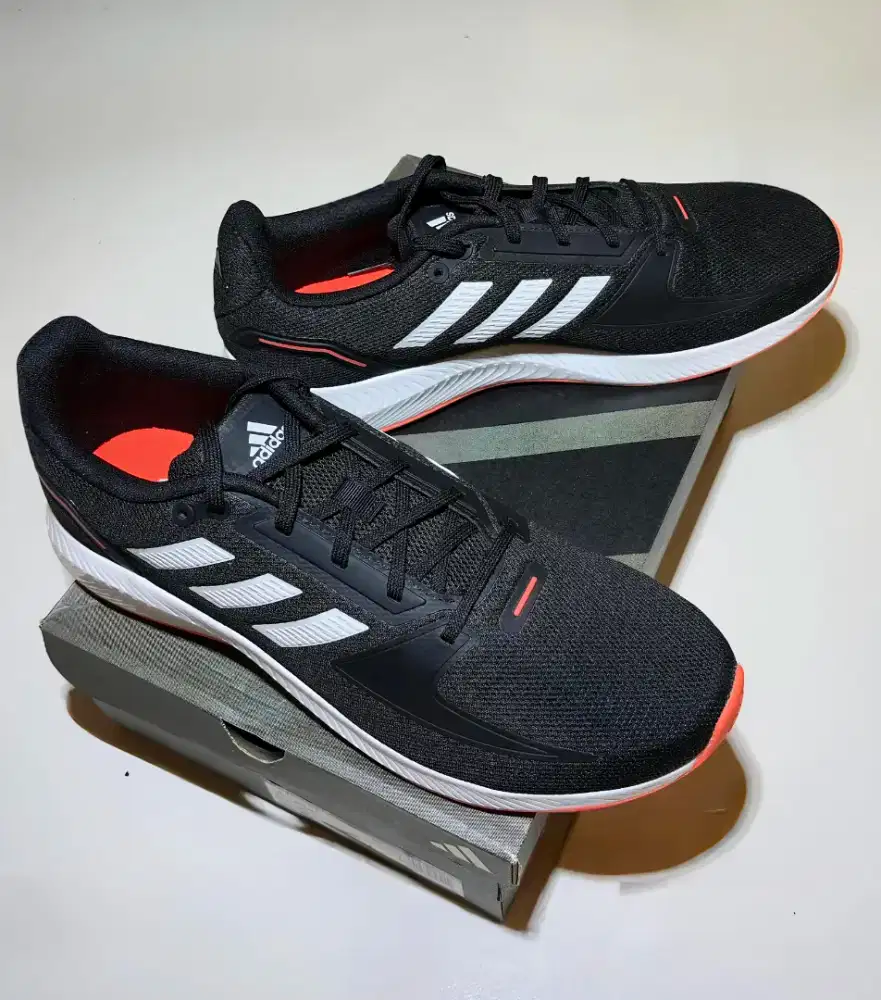 Adidas Runfalcon 2.0 Black Pria Shoes
