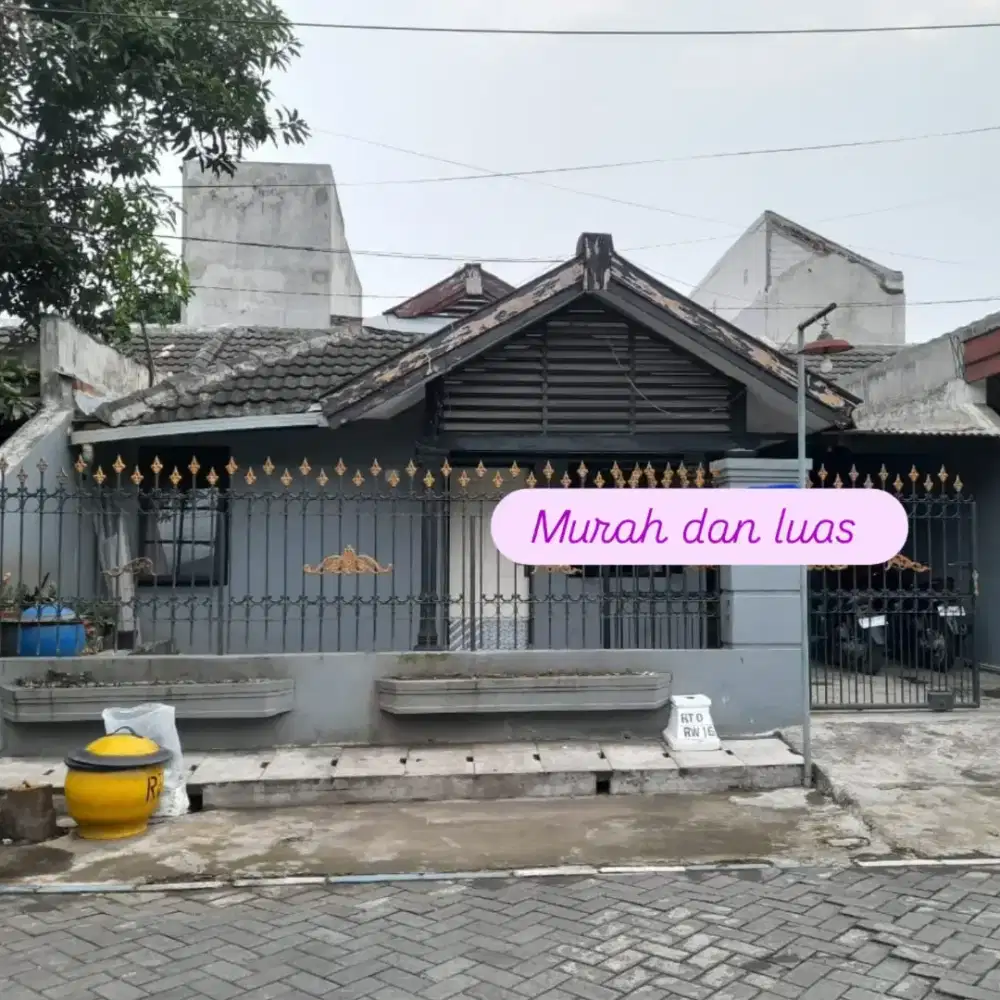 Rumah Standar dan Tanah Luas Lokasi Sawojajar 1 Malang