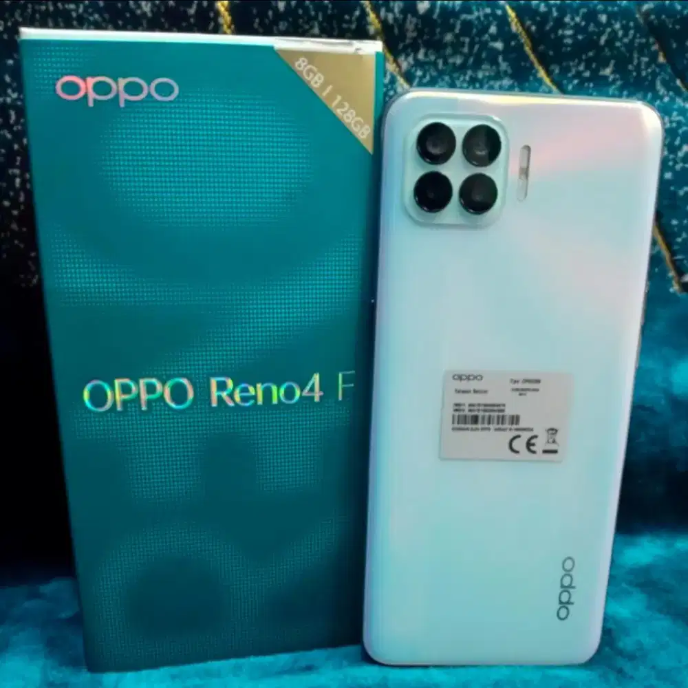 Oppo Reno 4f warna putih
