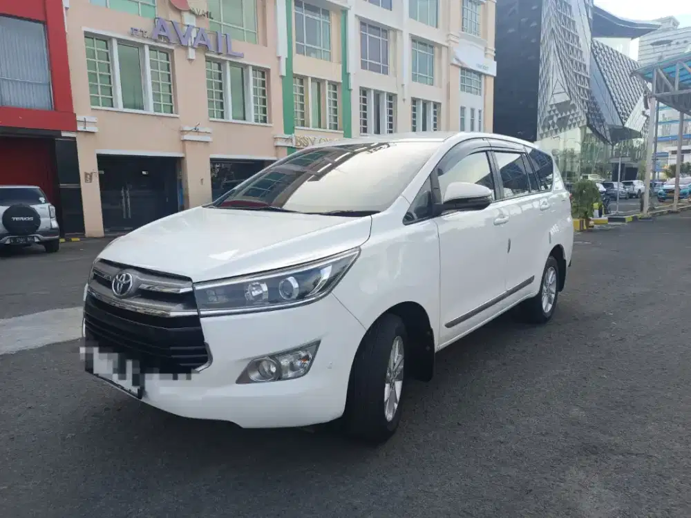 Toyota Innova Diesel V AT 2018 kondisi terawat bergaransi km rendah
