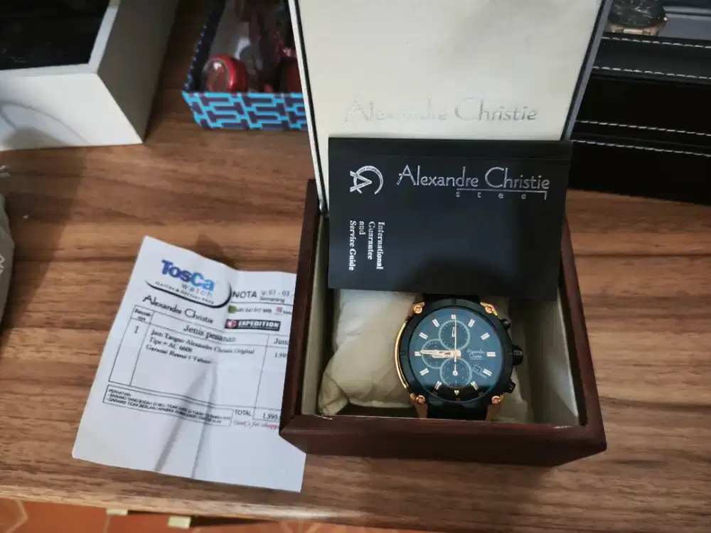 Jam Ac 6608 rose gold