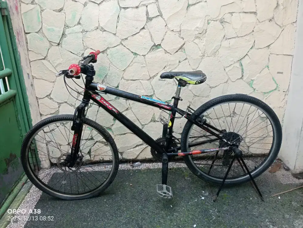 Jual butuh sepeda MTB Pacifik UK 26 gigi 3x7 speed fungsi normal