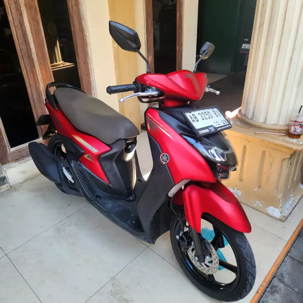 Yamaha gear 125 s merah doff 2023  gbm
