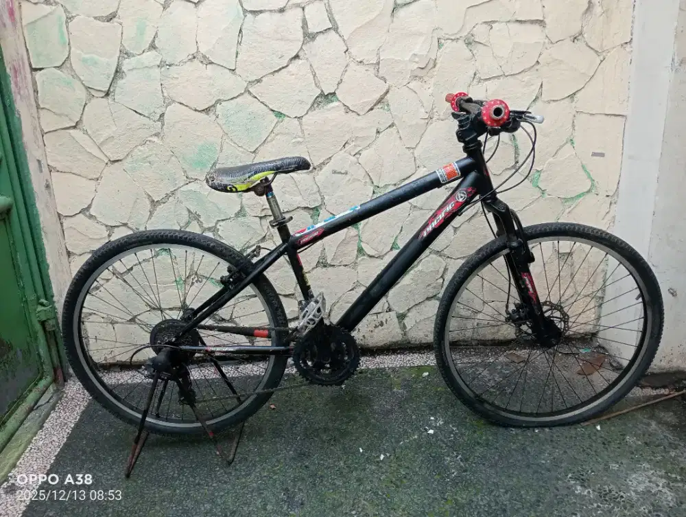 Jual butuh sepeda MTB Pacifik UK 26 gigi 3x7 speed fungsi normal