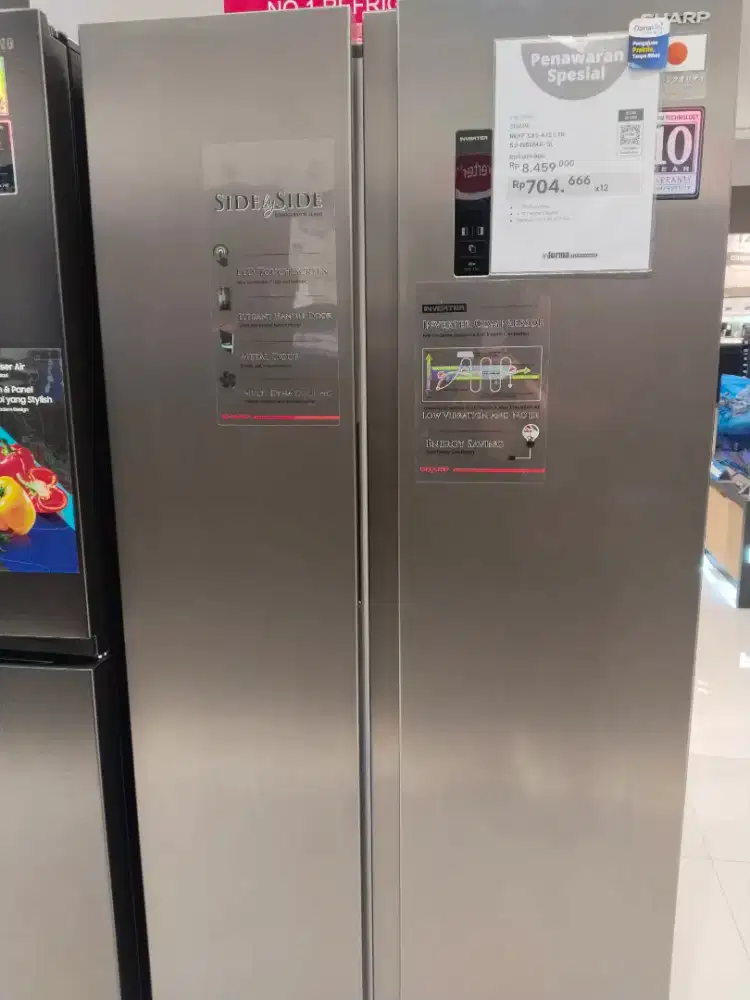 KULKAS SHARP SBS 472LTR